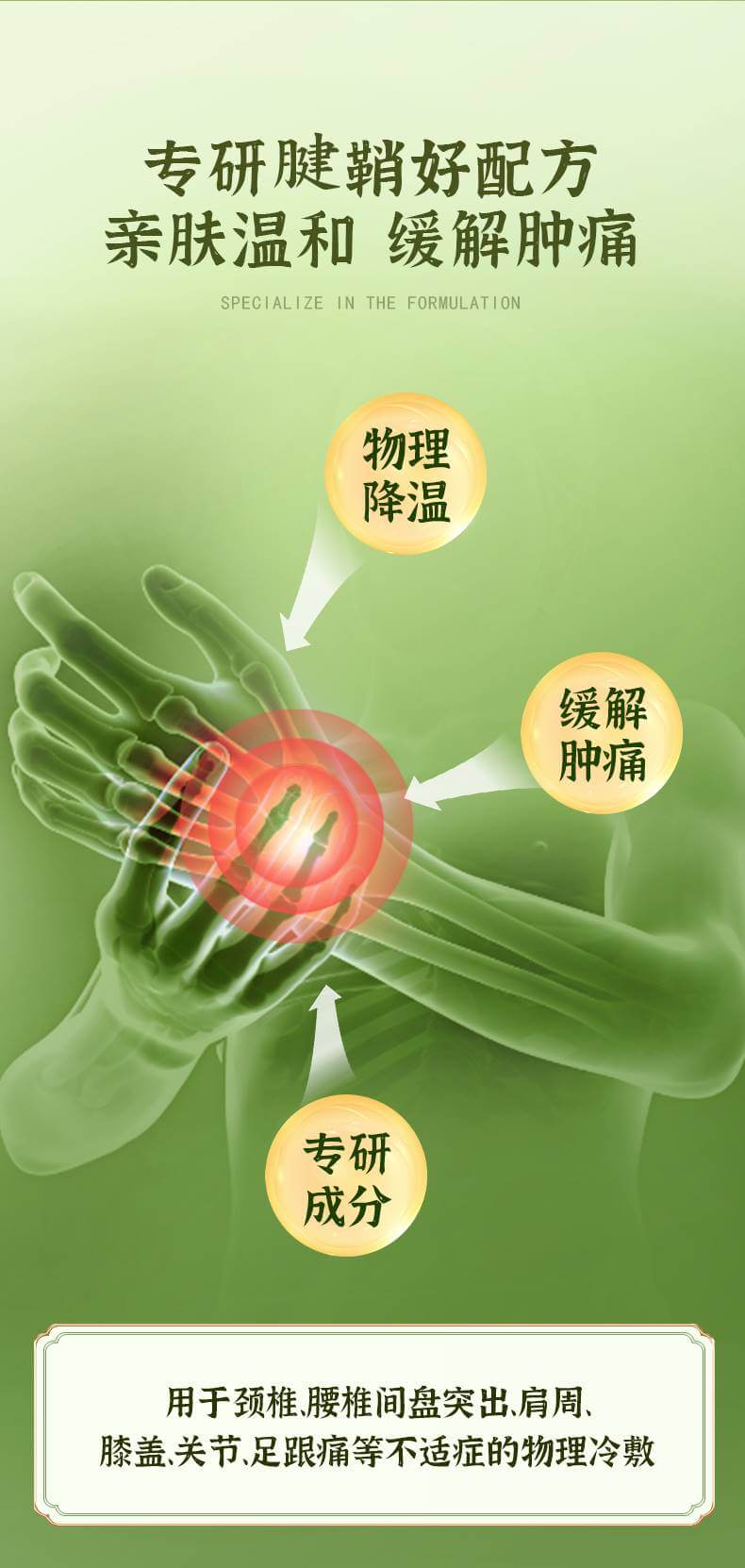 寶元堂腱鞘炎型冷敷凝膠