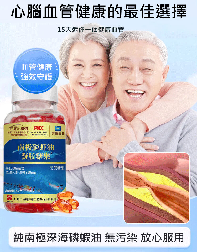 南極磷蝦油凝膠糖果